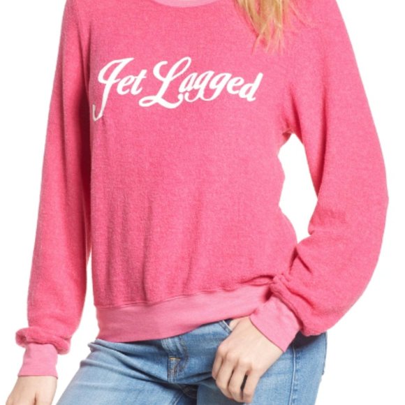 Wildfox Dream Scene Jet Lagged Sweatshirt - Picture 4 of 6